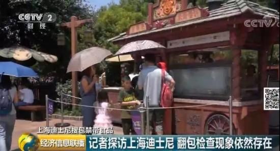 题:要进园?先搜包!央视记者再探上海迪士尼,翻包现象依旧!