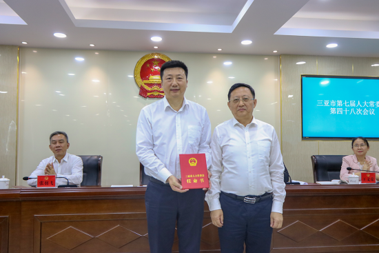 王东任三亚市人民政府副市长,市公安局局长