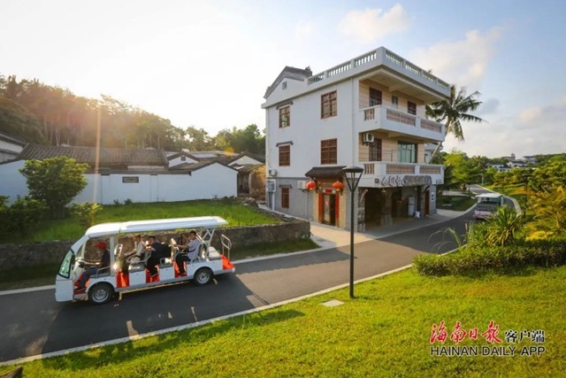 琼海博鳌沙美村.海南日报记者 张茂 摄