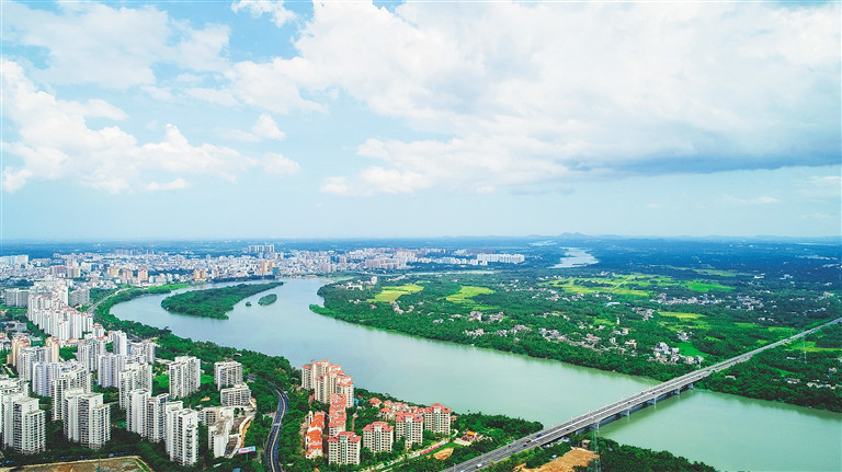 图瞰琼海变迁
