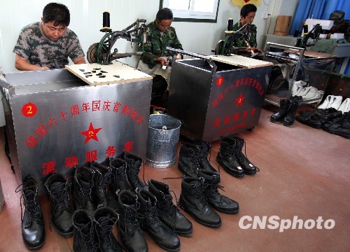 國慶閱兵村對境外媒體記者開放