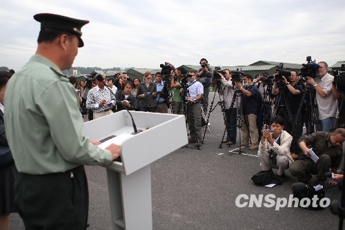 國慶閱兵村對境外媒體記者開放