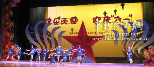 六一儿童舞蹈的表演视频