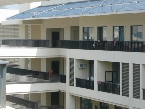 琼州学院三亚校区7栋教师宿舍楼每周五