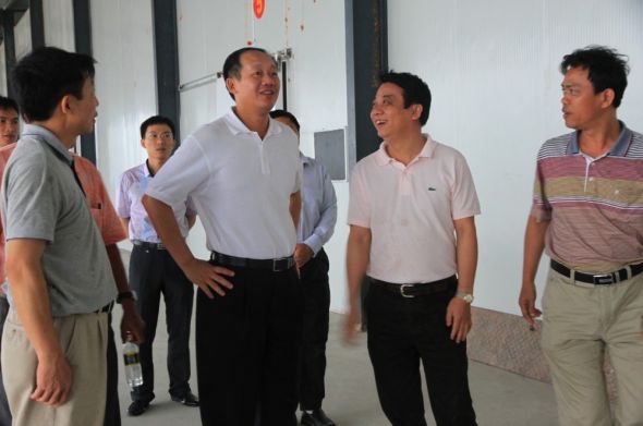 黄陂区常委陈军到社保局调研