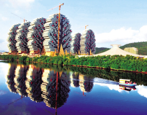 三亚美丽之冠七星酒店建筑群获世界之最(图)