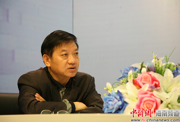 本网专访海口市市政市容委员会副主任钱云岗(