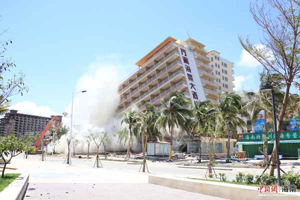 天涯区上半年拆违74万多平米 争当双城双修排头兵