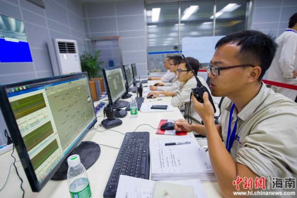 目击海南国电西南部电厂首台机组点火超净排放