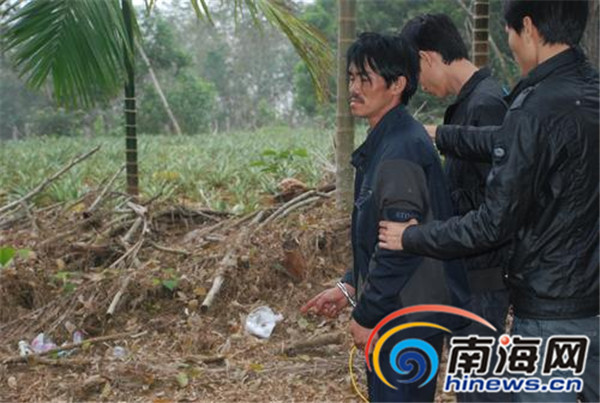 少年与抢劫惯犯劫杀文昌酒店保安 藏尸潜逃后落网