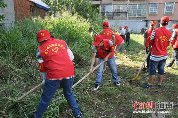 海口秀英开展环境卫生歼灭战 再掀“双创”新热潮