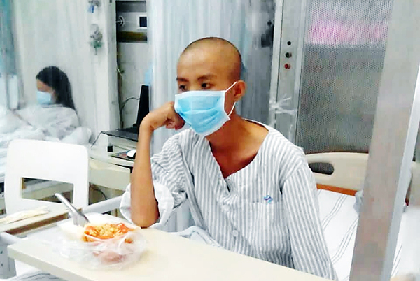 儋州男生患噬血细胞综合征 60万费用愁坏家人