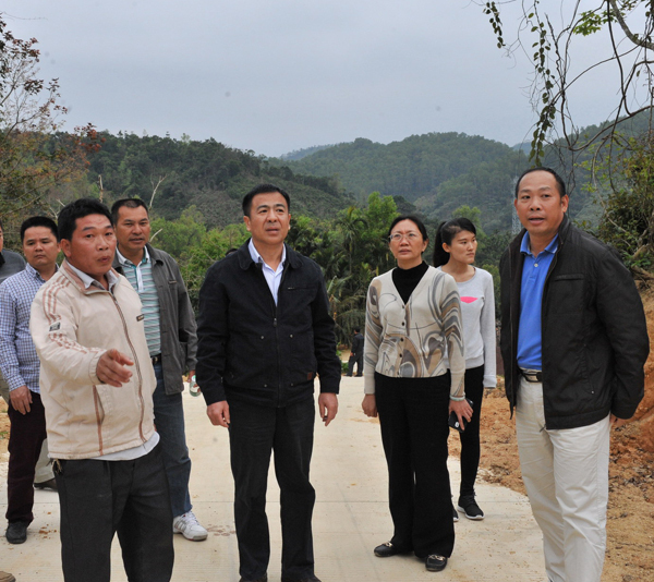 王昱正、符兰平深入八村水贤村和什东村调研