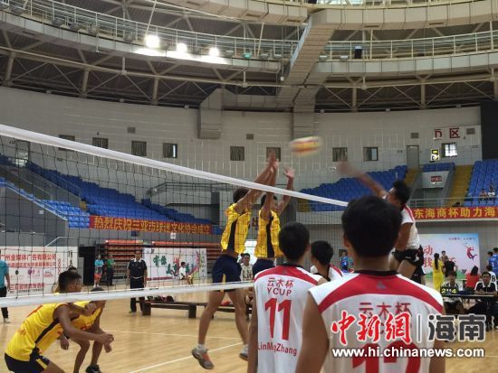 2016 广东海商杯 海南九人制排球精英赛三亚开
