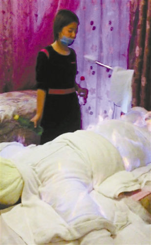 多家美容机构 火疗 技师无资格证 一疗程收费过