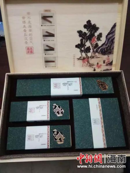 获奖特色旅游商品香岛·琼脂线香系列