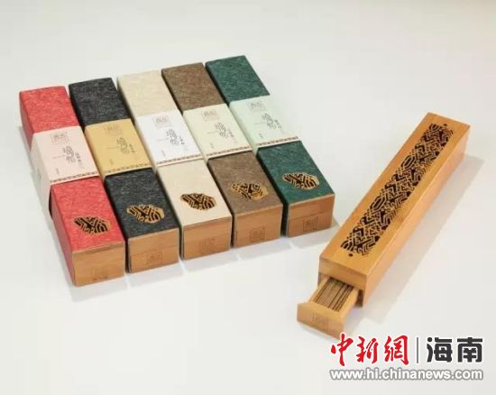获奖特色旅游商品香岛·琼脂线香系列