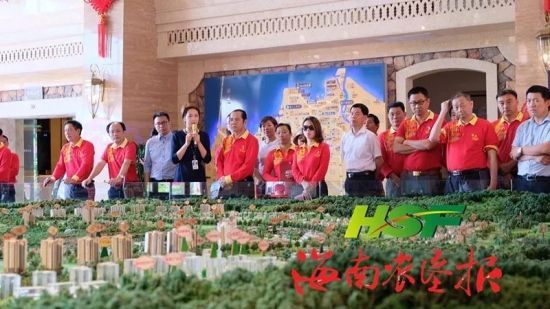 神泉赴澄迈考察学习 杨思涛点赞马上就办精神