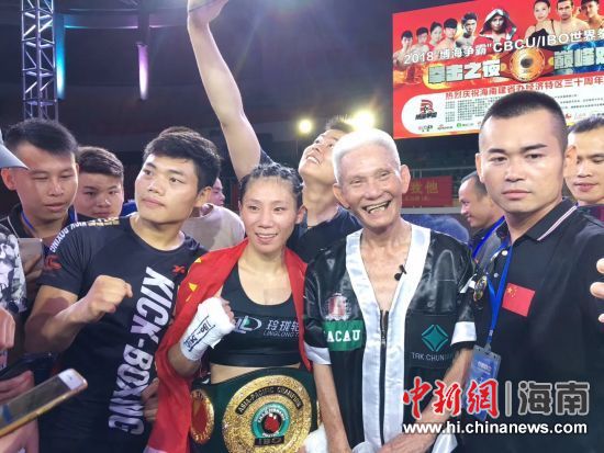 2018博海争霸拳王争霸赛:蔡宗菊夺IBO世界金