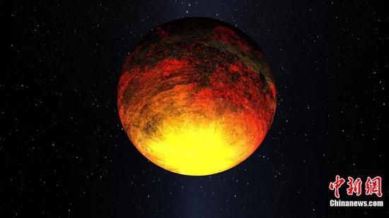 资料图：开普勒探测器发现的一颗类地行星。