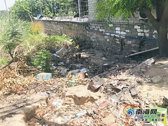 东方入学村:牲畜随地大小便 垃圾乱堆无人管(图)