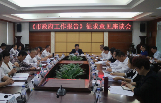 三亚市政府就政府工作报告征求党外代表