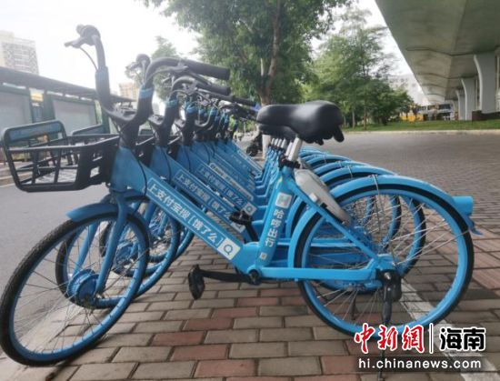 哈啰出行共享单车. 张津豪 供图