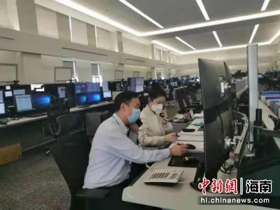 民航海南空管分局为消博会做好保障准备。民航海南空管分局供图