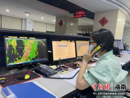 民航海南空管分局为消博会做好保障准备。民航海南空管分局供图