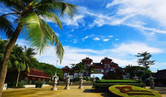 三亚南山景区园林景观 景区供图