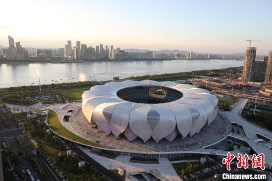 举办杭州亚残运会开闭幕式的杭州奥体中心体育场。　杭州亚组委供图