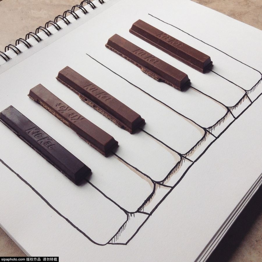 捷克手绘温馨插画 创意运用生活元素(7)