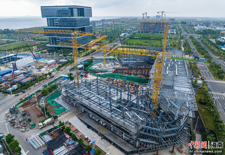 海南自贸港海口江东新区稳步推进项目建设