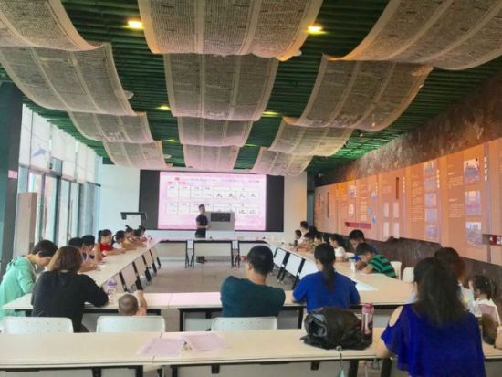 硬笔书法艺术学堂。琼山区委宣传部供图