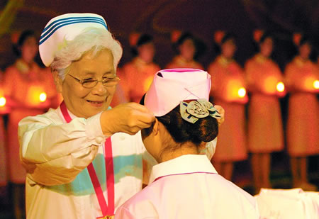 护士授帽仪式