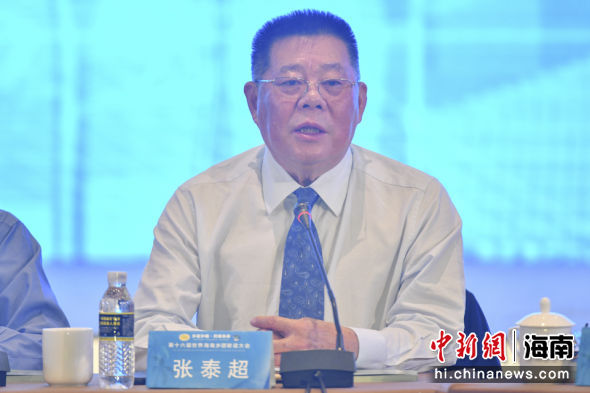 香港海南社团总会会长张泰超.骆云飞 摄