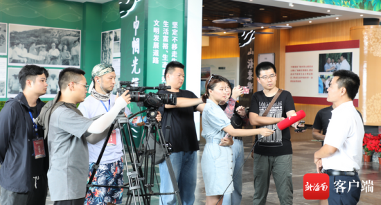 "沿着高速看中国"采访活动走进昌江