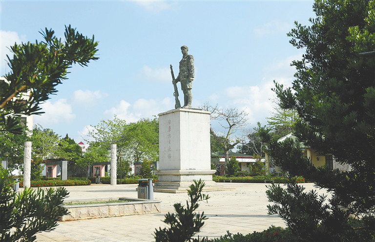 琼崖红军云龙改编旧址. 本报记者 苏晓杰 摄