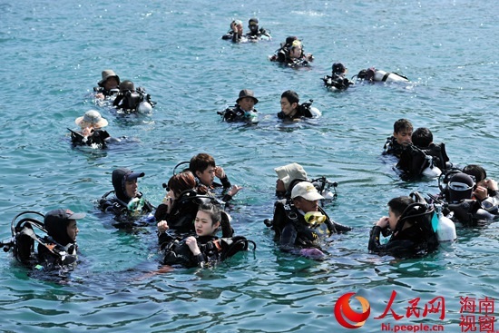 海南首个旅游区制定的潜水服务标准流程出台