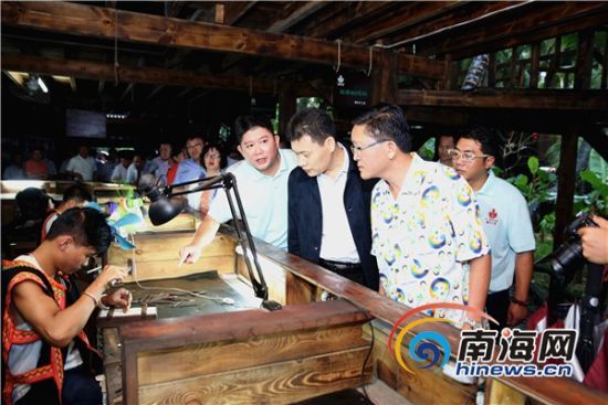 孙新阳率海口市党政考察团赴陵水考察全域旅游建设