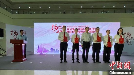 活动现场。　王坚　摄
