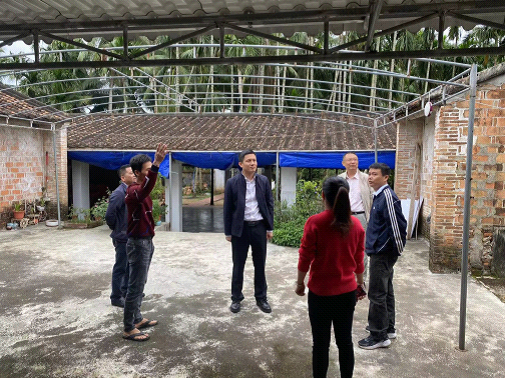 近日,万宁市委常委,统战部部长王志恺先后到万城镇