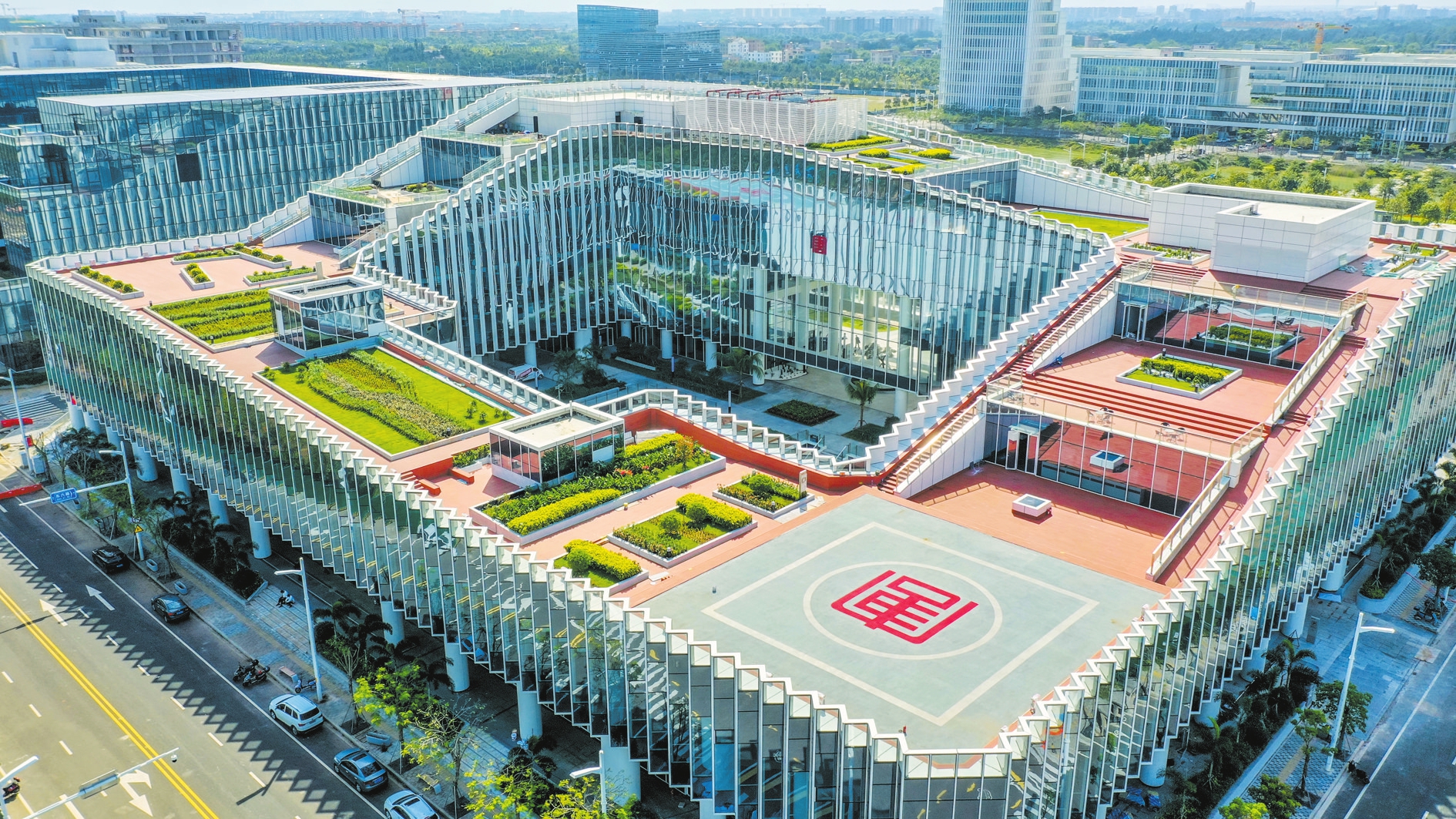 位于海口江东新区总部经济区(生态cbd)的大唐国际贸易中心项目,已于