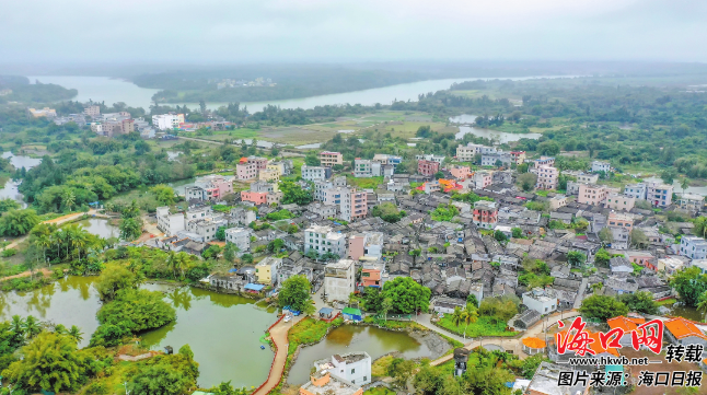 海口龙华区椰子头村农村人居环境整治见成效