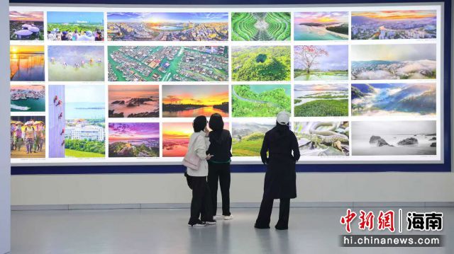 “美丽海南 幸福家园”摄影大赛作品展开幕。主办方供图