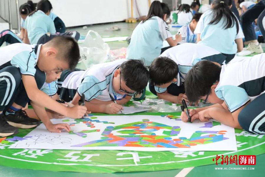 2026年海南省“七巧科技”竞赛在昌江黎族自治县举办。林倩供图