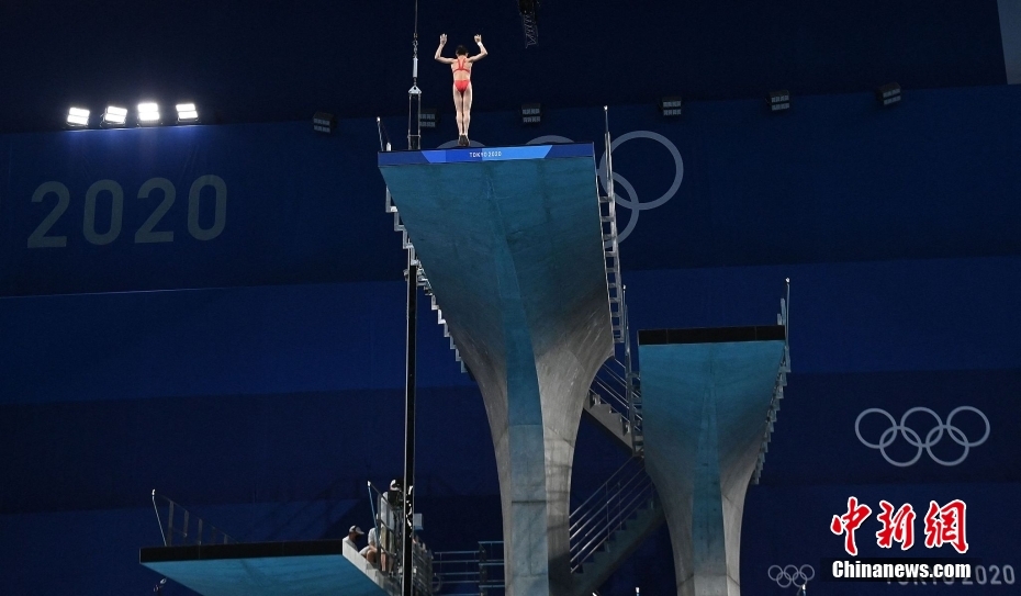 全运会女子跳水10米台图片